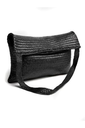 Ars Tote Black Buffalo Calf Leather DRAGON DIFFUSION | 8848BLACK
